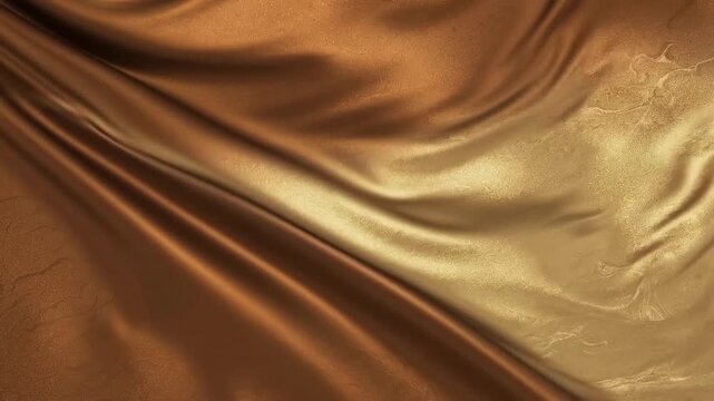 Warm Bronze Gold Gradient Background Video Loop 4K, Clean Smooth Color Sweep Seamless Animation, Luxury Abstract Texture for Product Photography Ecommerce Brand Marketing