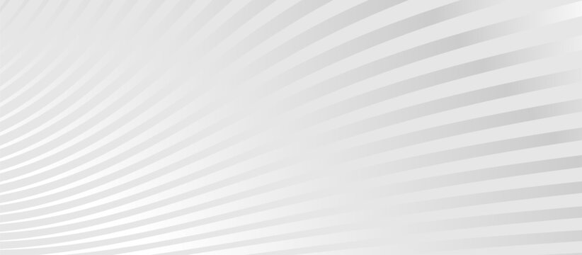 Abstract white wavy curve texture background. Website, banner and brochure background. Vector illustration