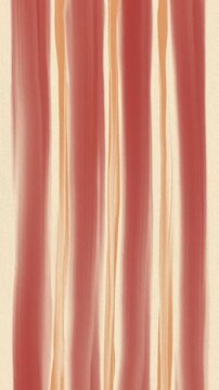 Handdrawn moving brush stripe red