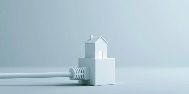 Conceptual smart home power connection