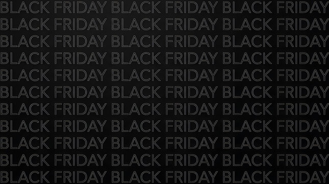 Elegant black friday sale banner featuring luxury shopping promotion text for e commerce retail sale special offer and black friday shopping discount