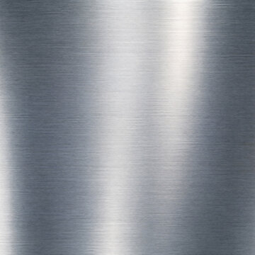 Brushed Metal Texture with Vertical Light Reflection Background