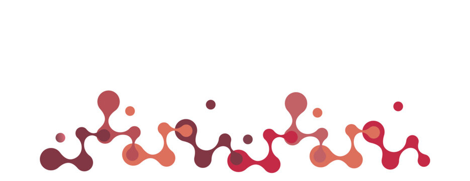 Futuristic Vector Design With Molecular Connections