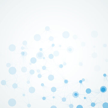 Vector futuristic tech pattern