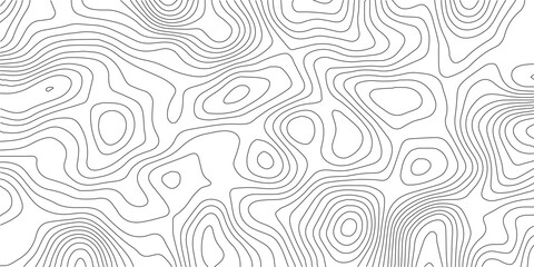 topographic contours map background .Vector geographic contour map. Abstract wave paper curved reliefs background . © Manjur