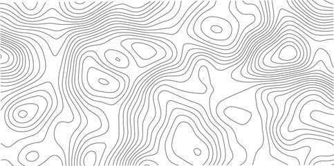 topographic contours map background .Vector geographic contour map. Abstract wave paper curved reliefs background . © Manjur