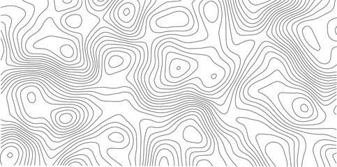 topographic contours map background .Vector geographic contour map. Abstract wave paper curved reliefs background . © Manjur