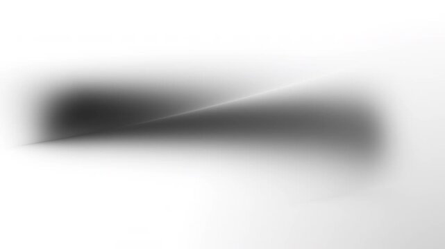 Monochrome soft shadow wave on white, clean minimal abstract background with smooth grayscale depth and elegant light motion. 4K 60fps loop.