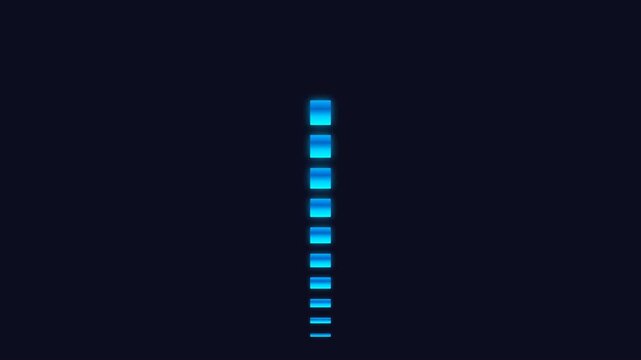 Teal Gold Finance Chart Animation