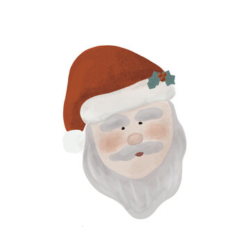 CHRISTMAS ITEM ILLUSTRATIONS_santa