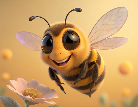 bee and flower