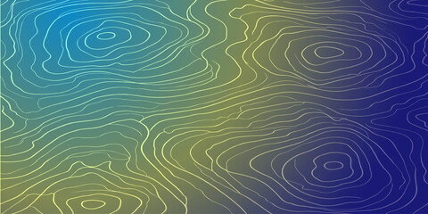 Abstract topographic map background pattern with white dashed contour lines on a teal and purple gradient texture geographic lines elevation map sci fi cartography topography abstract gradient © MOHAMAD