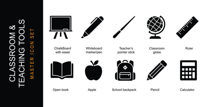 Teacher Day eps file preview icon showing document symbol on dark background. Digital file format indicator for school graphics