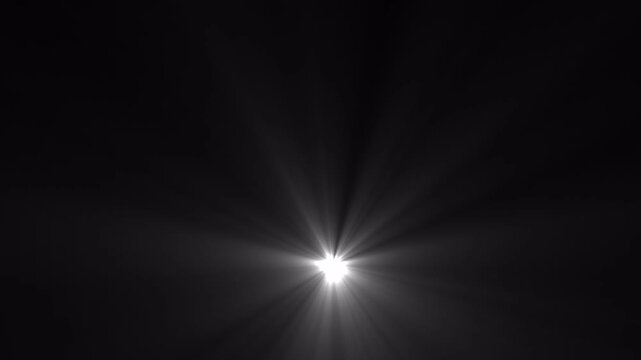 cinematic camera flash and photo lights on black background. Photographer camera flashes. 4K animation