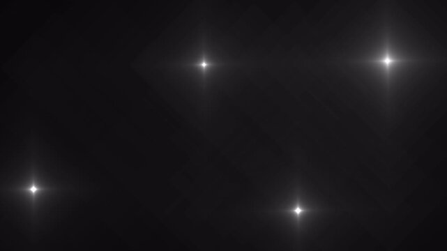 cinematic camera flash and photo lights on black background. Photographer camera flashes. 4K animation