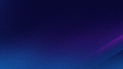 Obraz premium Gradient sky shifts from deep blue to rich purple. Soft glow pulses along a diagonal edge. Ideal for tech, digital, or futuristic backgrounds. Cool tones evoke calm, mystery, or innovation