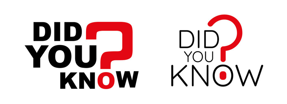 did you know sign