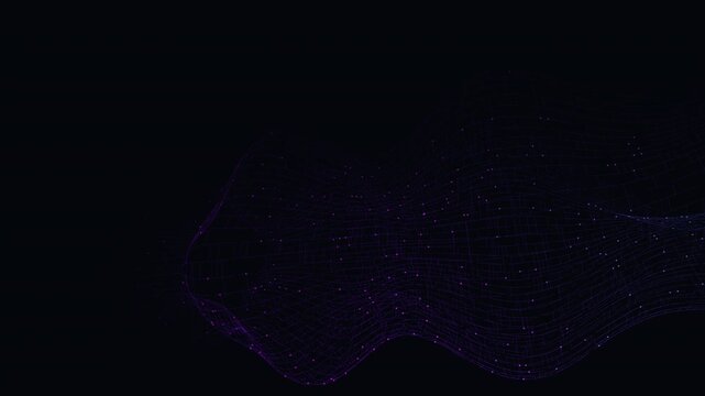 Structured data network lattice morphs through digital topography