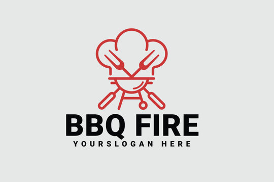 BBQ Fire Logo