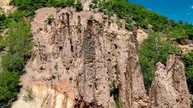 Devil's Town (Djavolja Varos, Serbia). It was a nominee in the New Seven Wonders of Nature campaign. Devils Town is a rock formation consisting of about 200 earth pyramids or "towers" in Serbia