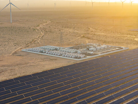 Energy storage power station; clean and low-carbon energy; shared electricity; solar photovoltaic power station