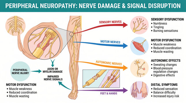 Understanding peripheral neuropathy and its impact on nerve signals