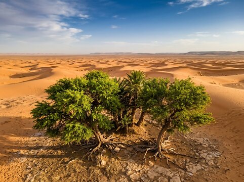 Desert Oasis Trees