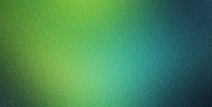Grainy texture on dark noise background glowing light grain blur shape, bright jade center haze, vibrant noisy overlay for abstract poster header cover wallpaper banner backdrop design decoration