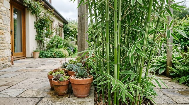 Variegated Bamboo Garden