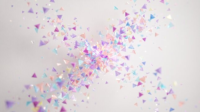 Colorful geometric fragments expel