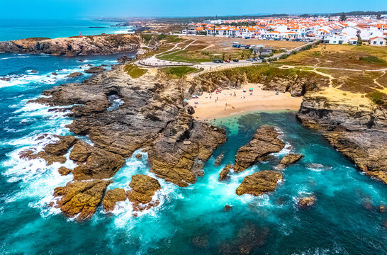 Buizinhos Beach in Porto Covo, Alentejo, Portugal
