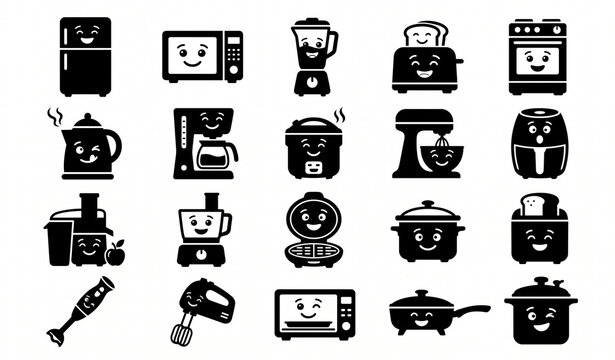 Untitled design - Chef Cooking Silhouette Vector Bundle with Food Preparation Professional Kitchen Poses