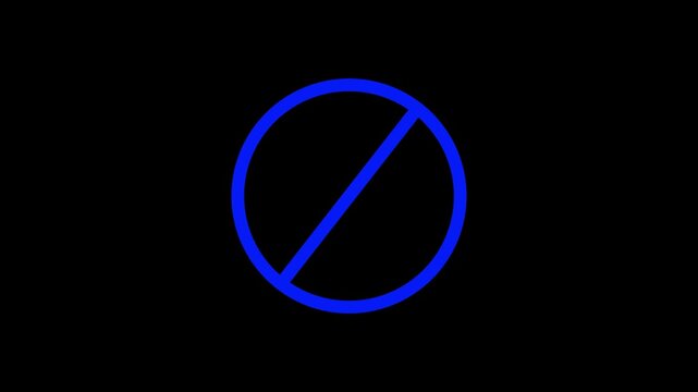A modern motion graphics animation featuring a sleek blue loading circle animation on a clean black background. The blue line smoothly draws in a circular motion to form a complete ring, followed by.