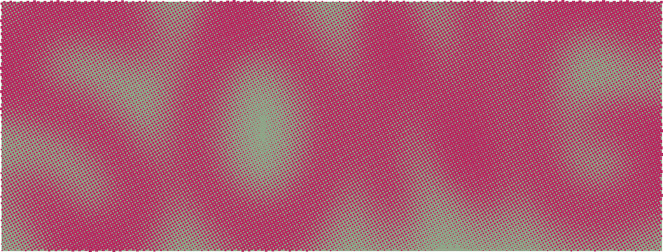 Abstract pixel art glowing center with purple background