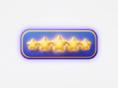 User experience rating, service quality evaluation concept, isolated on white background