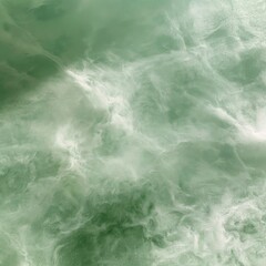 Fototapeta premium Swirling wisps of pale green and white ethereal mist flow