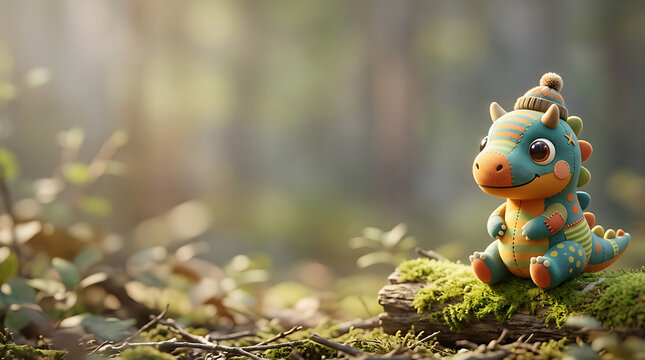 Small Fish in Green Forest Grass, Cute Wild Animal in Natural Garden Habitat, Tiny Wildlife Creature Surrounded by Lush Vegetation and Nature Background