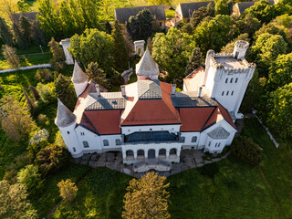 Fantast Castle in Becej, old castle of tradiotinal Dundjerski family, Serbia. The castle became one of the most famous castles in the Austro-Hungarian monarchy.  © nedomacki