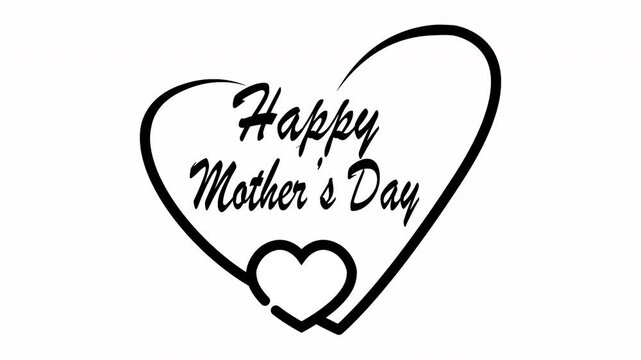 Happy mother day celebrates for mommy international world video animation