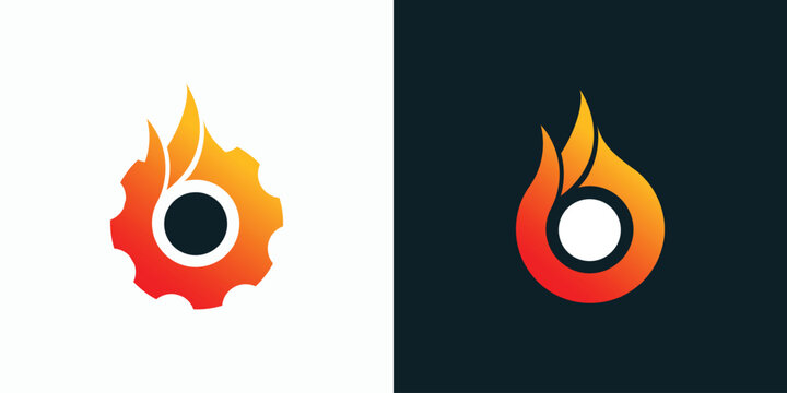 Fiery Gear Symbol.