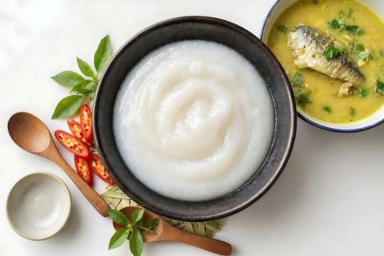 traditional Indonesian food, papeda