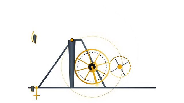 An intricate mechanical clockwork mechanism with gears and a pendulum, illustrating the principles of timekeeping and engineering.