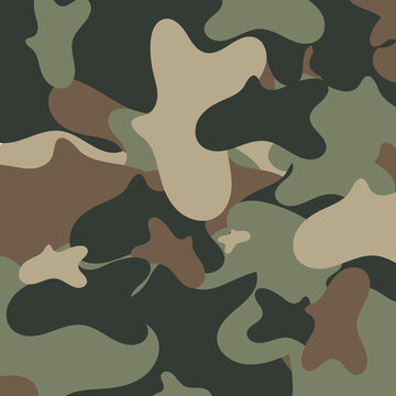 camouflage seamless pattern