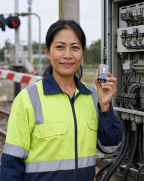 Railway Signal Maintenance Maintainer Holding Plug Relay