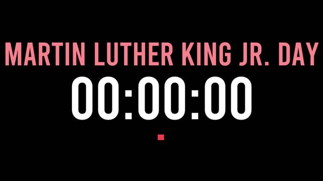 Martin Luther King Jr. Day is about to happen soon. Upcoming martin luther king jr. day, approaching in the near future. Martin Luther King Jr. Day almost here, in a short time.