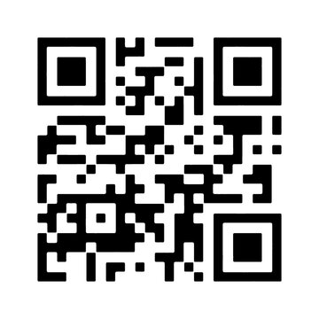 QR Code Icon. Digital Barcode Scanning and Identification. Vector Illustration.
