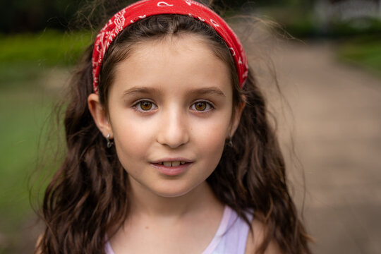 Young brunette Girl portrait 