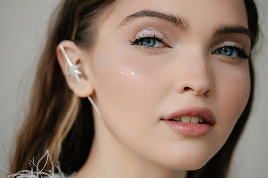 Sensual beauty portrait