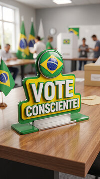 Vote Consciente election sign