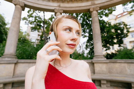 Woman on Phone Call Berlin